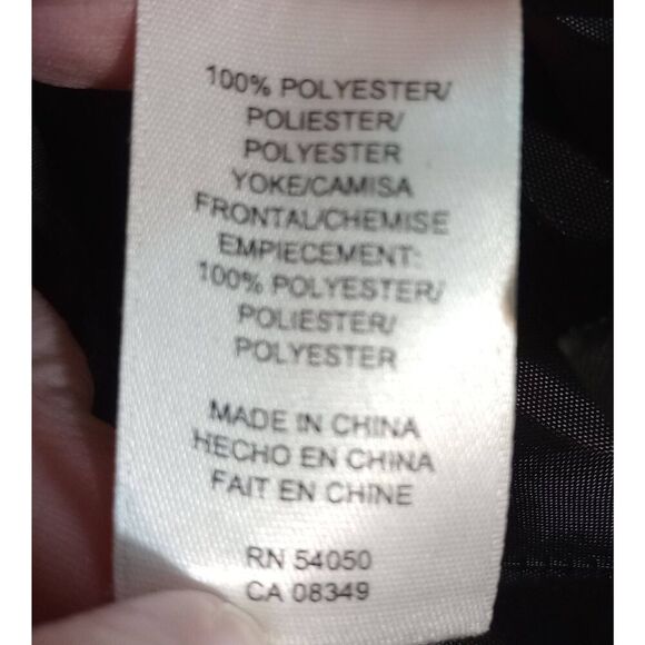 Evan Picone‎ Dress Ladies 6 Black Fit and Flare Midi Sleeveless - Picture 7 of 8